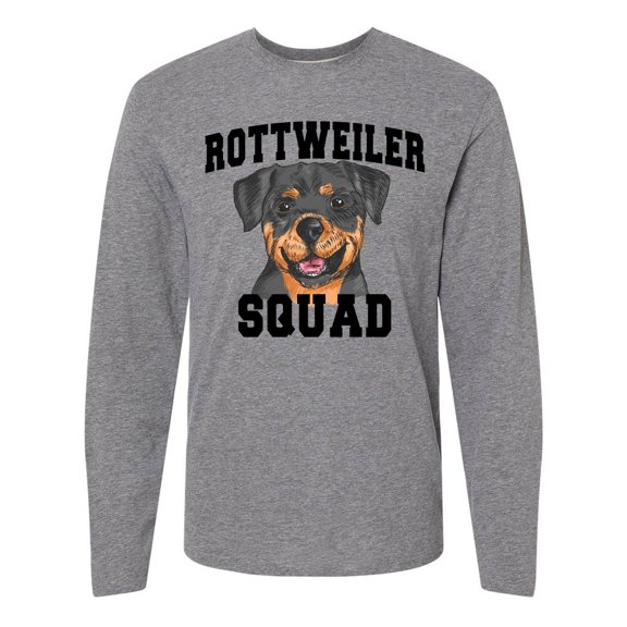 Inktastic Dog Rottweiler Squad Long Sleeve T-Shirt
