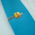 thumbnail image 2 of Scooby Doo Daphne Character Square Tie Bar Clip Clasp Tack- Silver or Gold, 2 of 6