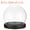 Black, variant on Uxcell 3.3"x4.3" Round Glass Display Dome Cloche Tabletop Display Ball Bell Jar for Plants Candles, White