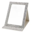 thumbnail image 2 of Mirror Cosmético Plegable, Espejo Plegable Portátil Rhinestone Innovador Para Dormitorios, 2 of 7