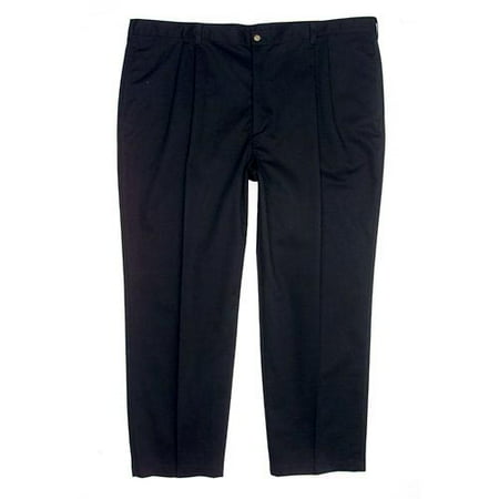 Farah - Big Men's Twill Stain-Free Pleated Pant
