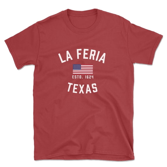 La Feria Texas Patriot Men's Cotton T-Shirt