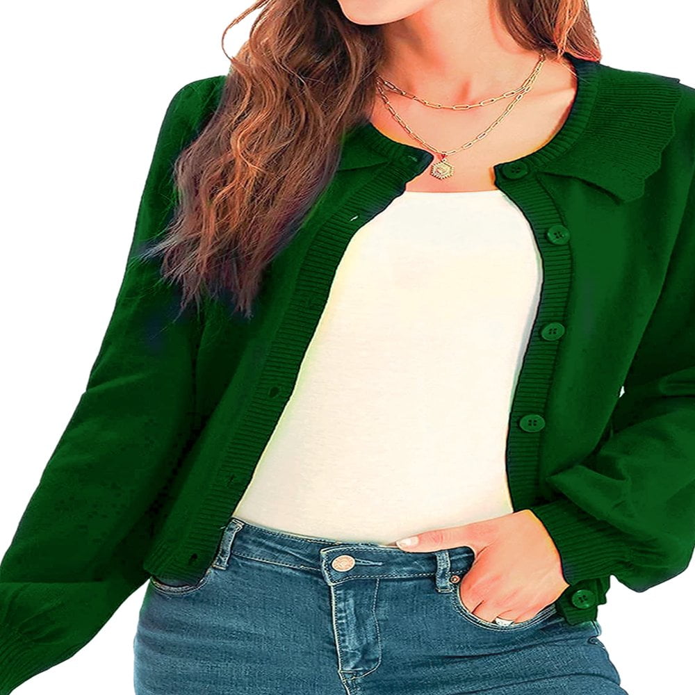 Fitted cardigan sweater womens outlet