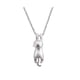 thumbnail image 1 of Collar con colgante de gato Yashi en plata de ley S925, 1 of 5