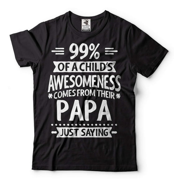 Mens Papa shirt Papa Shirts Father's Day Papa Tshirt Papa Gifts Funny Saying shirt New Papa Shirt