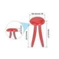 thumbnail image 2 of Uxcell 200 PCS Paper Brass Fasteners Split Pins Pastel Mini Metal Brads, Red, 4.5 x 8 mm, 2 of 6