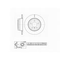 thumbnail image 4 of Winstop Brake Rotor, Rear WS247814, BMW X5 2018-2007, 4 of 4