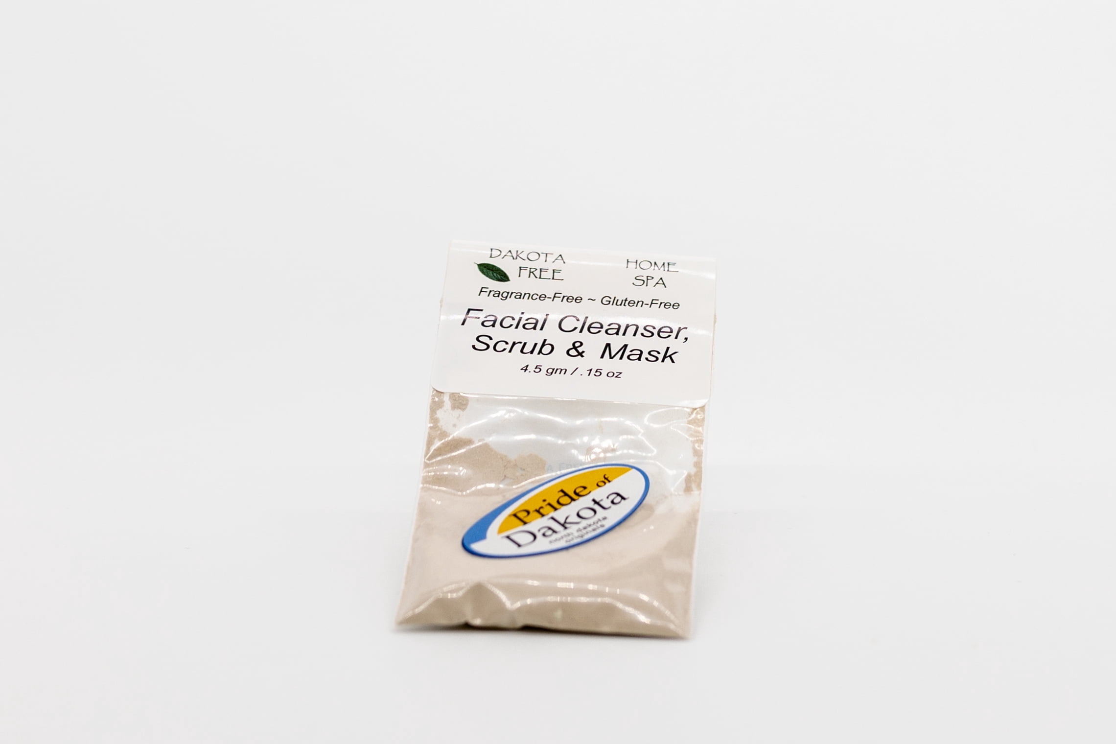 Dakota Free Facial Cleanser, Scrub and Mask - 60 gm Packet