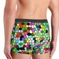 thumbnail image 5 of Disketp Colorful Tie Dye Stained Glass Men'S Boxer Briefs,Soft And Breathable Cotton Underwear With Comfortflex Waistband, 5 of 9