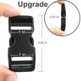 thumbnail image 3 of 6PCS Plastic Buckles for Straps 1 inch, 3 of 8