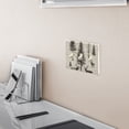 thumbnail image 5 of Yayeee Toggle Light Switch Wall Plate 2-Gang 4.56"x4.48" Decorative Outlet Cover, Black Deer, 5 of 7