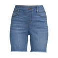 thumbnail image 2 of Sofia Jeans Women's Lila Mid Rise Pull-On Denim Shorts, 2 of 7
