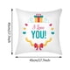 thumbnail image 2 of Fiudx Ofertas Flash Del Día Funda De Almohada Para El Día De San Valentín, Funda De Cojín Con Purpurina Para Sofá, Decoración Del Hogar, 1 Ud., 2 of 2