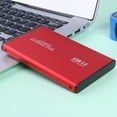 thumbnail image 1 of Caja de disco duro USB 3.0 de 3 TB Caja móvil SATA HDD SSD de 2,5 pulgadas (Rojo), 1 of 7