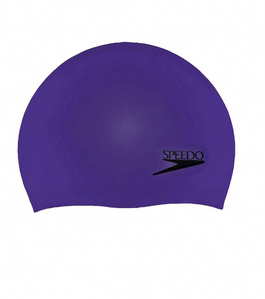Speedo Latex Swim Cap Purple 