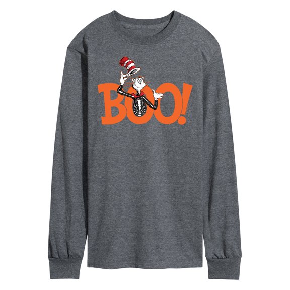 Dr. Seuss - Boo Cat - Men's Long Sleeve T-Shirt