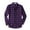 Purple, variant on Men's Shirts Plaid Flannel Brushed Warm Casual Lapel Button Down T Shirts for Man