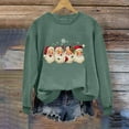 thumbnail image 3 of Birdeem Sweat à Capuche pour Femmes, Couleur Unie, Col Rond, Manches Longues, Design Graphique, 3 of 6