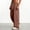 Coffee, variant on Lutiedan Men's Baggy Sweatpants Straight Leg Elastic Waist Drawstring Pants Casual Athletic Workout Running Pants with Pockets