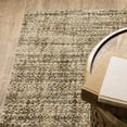 thumbnail image 6 of Oriental Weavers Astor Area Rug - 1449M - 7'10" x 10'10" - in Beige/ Brown - Modern Abstract Style, Stain Resistant, Family and Pet Friendly , Dining, Living Room Rug, 6 of 8