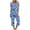 Multicolor, variant on Jamicy Sleepwear for Women Woemn's Pajama Set Short Sleeve Top with Capri Trousers Loungewear Two-Piece Set Comfortable Soft Woemn's Loungewear