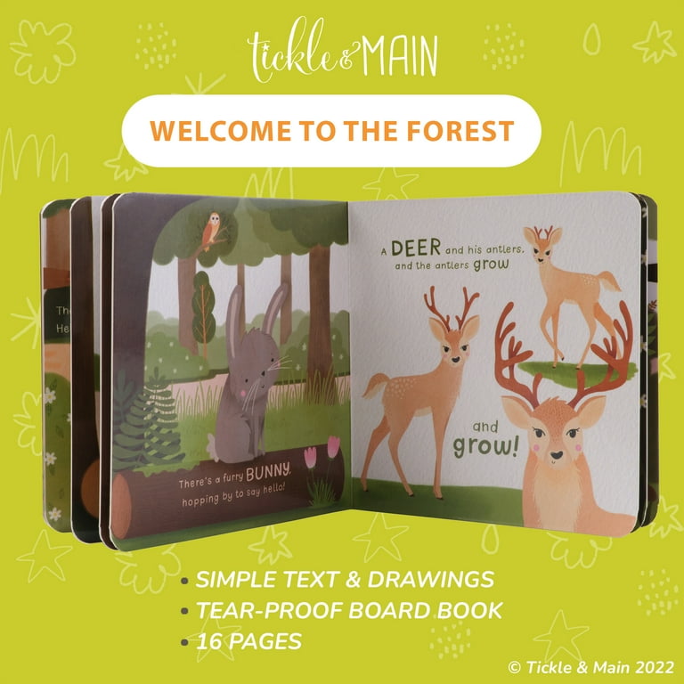 Tickle & Main Forest Friends 5-Piece Gift Set for Infants 0-12