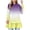 Purple, variant on Women's Long Sleeve Tunic Tops Trendy Tie Dye Y2k Blouse Loose Casual Ruffle Swing Shirts Fall Blouse Pullover Tops
