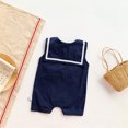 thumbnail image 6 of Sngxgn Baby baby Cotton Long-sleeve Bodysuits(Blue,90), 6 of 9