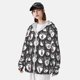 thumbnail image 3 of Balery Husky Sudadera ligera de manga larga con capucha y protección solar UPF 50+ para hombre y mujer, ideal para pesca y running-XX-Large, 3 of 7