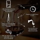 thumbnail image 3 of Enfriador de vino ZHAOCHENG acero inoxidable aireador pico vertedor antigoteo, 3 of 5