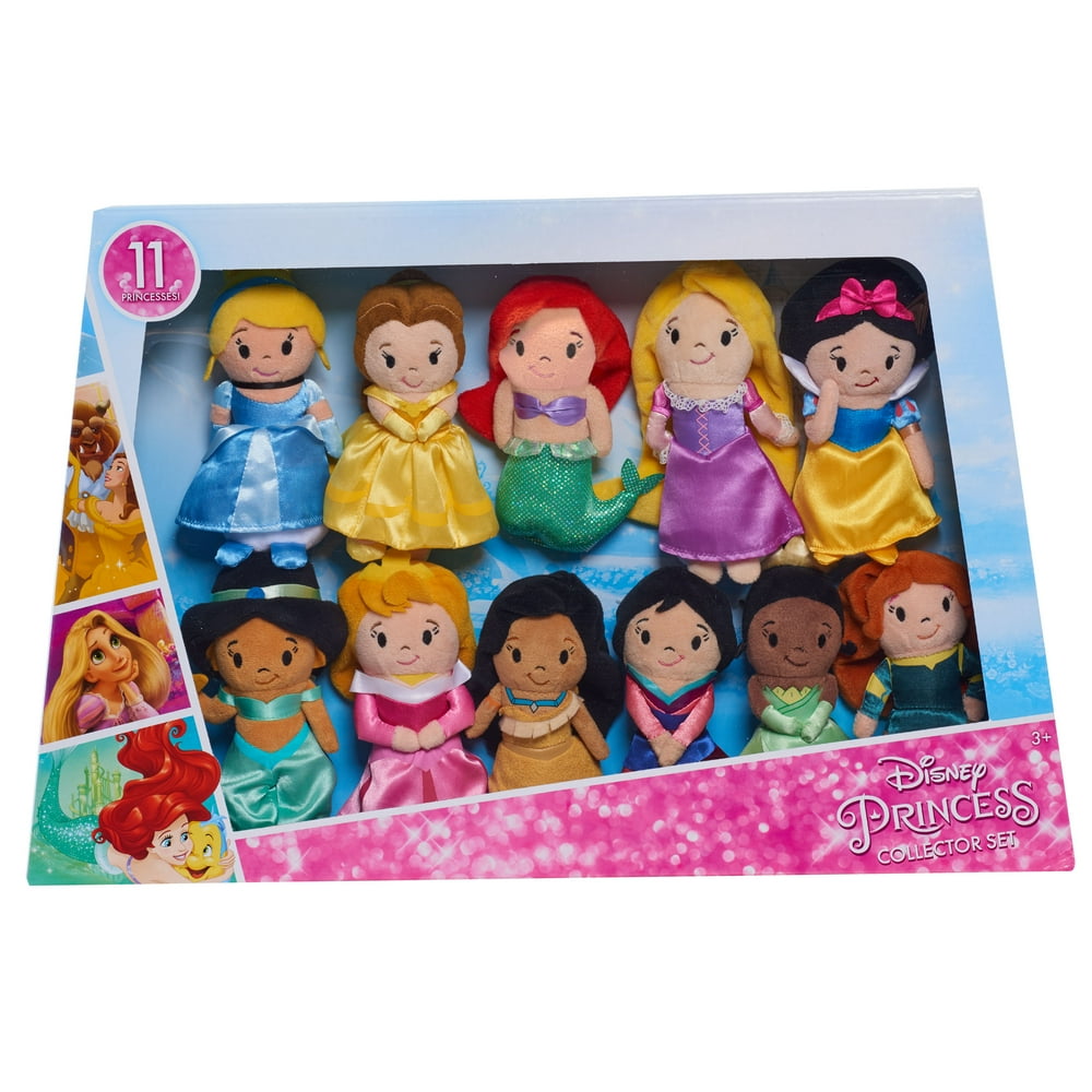 Disney Princess Stylized Collectible Plush Super Pack