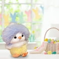thumbnail image 5 of Little Chick Stuffed Animals, Cute Plush Chicken Toy for Soothing & Relaxation, Easter Chicken Gifts for Boys Girls (Purple), 5 of 5