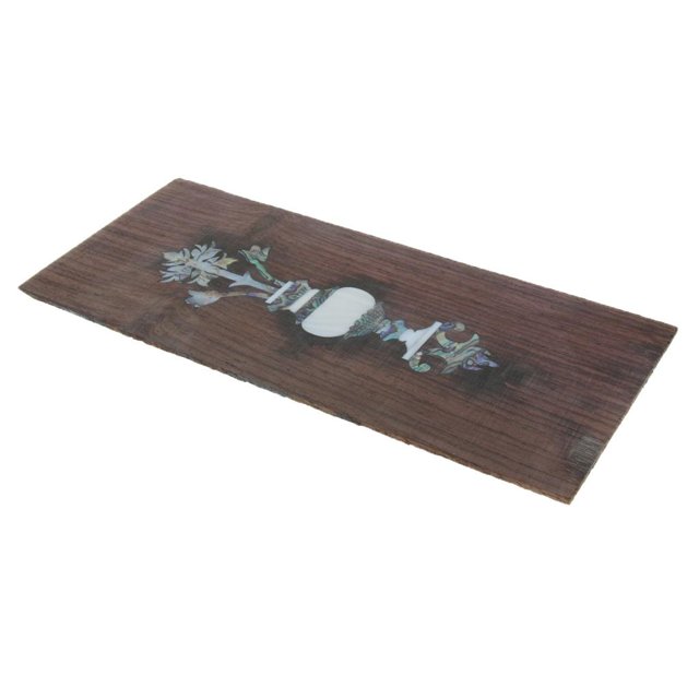 1pcs Placa De Guitarras Cabezal De Cabeza Calcomanía Para Producción Musical Flor3 kusrkot Chapa de cabeza de guitarra