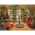 thumbnail image 2 of Jeffrey, Jillian 14x12 Black Ornate Wood Framed with Double Matting Museum Art Print Titled - Conservatory II, 2 of 4