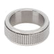 thumbnail image 5 of Anillo de ansiedad Jadeshay anillo giratorio de 8 mm Acero de titanio, 5 of 8