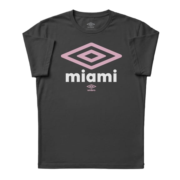 Umbro Mens Miami City Diamond Logo T Shirt (Black, S-XXXL)