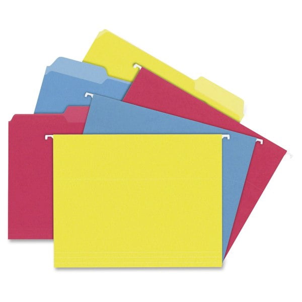 TOPS, PFX16157, Hanging File Folders Kit, 24 / Box, Assorted