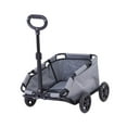 thumbnail image 3 of Almencla Dog Stroller Foldable Dog Carrier for Shopping Small Dogs Medium Dogs Animal Gray, 3 of 8