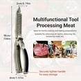 thumbnail image 7 of Rib Membrane Removal Tool,Stainless Steel Rib Prep Tool Membrane Remover,BBQ Rib Prep Tool with Arc Clamp & Non-Slip Grip for Easy Rib Skinner,Kitchen Gadgets for Barbecue Enthusiasts & Chefs, 7 of 7