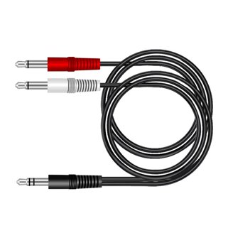 3.5mm To Dual XLR Male Cable — Stereo Jack To 2 XLR Audio Lead (1m, 3m, 5m) 2 thumbnail image