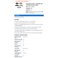 thumbnail image 2 of Front Brake Pad Set - Compatible with 1985 Buick Somerset Regal - Power Stop, 2 of 2