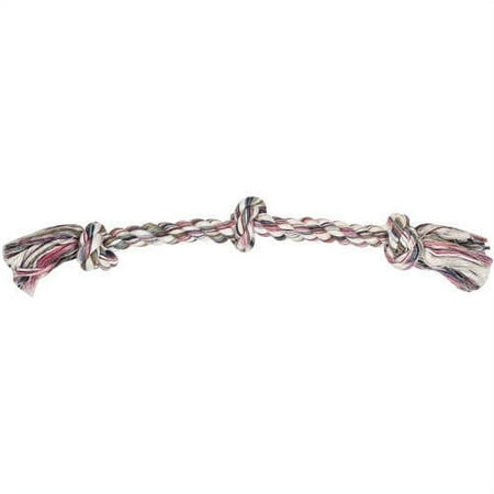 Pet Friendly Three Knot Rope Toy Large (USA Product)