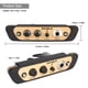 thumbnail image 3 of cartuchos de recogida DOBLE CJ01L Cajon Box Pastilla de preamplificador de tambor Pastilla de instrumento musical con micrófono Jack de 1/4 pulgadas DOUBLE  cartuchos de recogida, 3 of 6