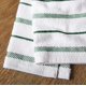 thumbnail image 3 of Juego de toallas de cocina KitchenAid Albany, paquete de 4, color verde oscuro/blanco, 3 of 4