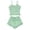 Green, variant on Gowns for Women Sleepwear Sleeveless Soft Short Pants Plus Size Womens Clothing,Green,M