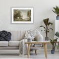 thumbnail image 3 of Stupell Industries Rustic Lodge Tranquil Lakeside Path Gray Framed Print Under Glass, 23 x 17, by Amber Sterling, 3 of 8