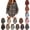 Brown, variant on Womens Oversized Flannel Shirt Plaid Button Down Long Sleeve Fall Comfy Blouses with Pocket Loose Fit Casual Fashion Warm Going Out Travel Clothes