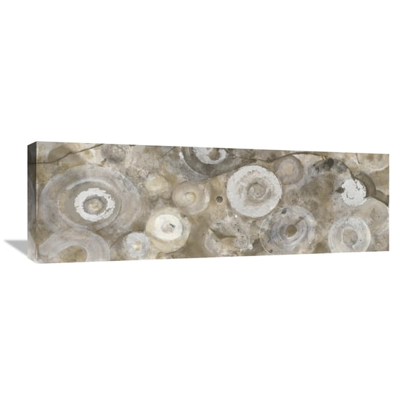 Global Gallery Albena Hristova 'Neutral Agate III' Canvas Wall Art