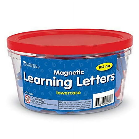 Lowercase Magnetic Foam Learning Letters