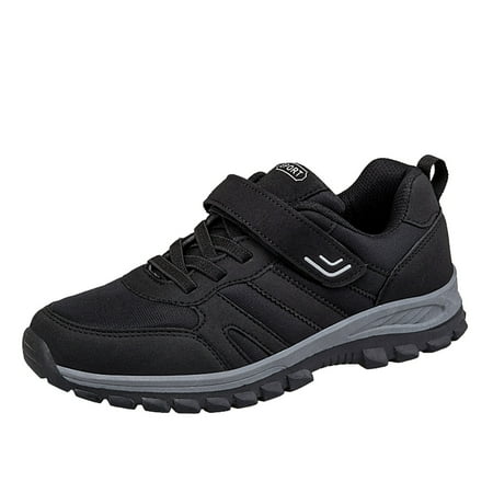 

Xutthjh Men Simple Fashion Solid Color Lightweight Breathable Soft Bottom Casual Sports Shoes